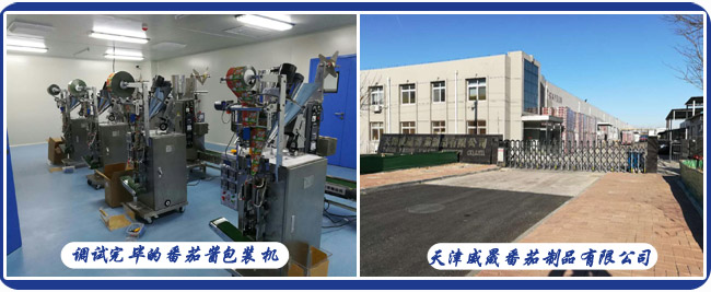 番茄沙司包裝機(jī)客戶(hù)工廠